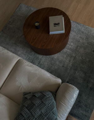 Détail de décoration table basse